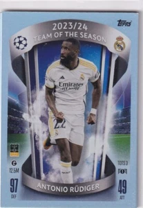 Topps Match Attax Champions League 24/25 Nr. TOTS 3 Antonio Rüdiger Team - Bild 1 von 1