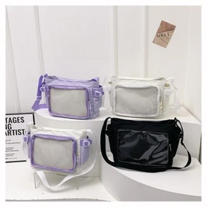Lo último Mujeres Ita Bolso de Mano Transparente Lujo Diseñador Bolso de Hombro Fiesta en la Calle - Imagen 1 de 15