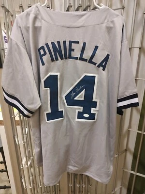 New York NY Yankees Lou Piniella Signed Custom Sweet Lou Jersey JSA COA BUF - Image 1 of 3