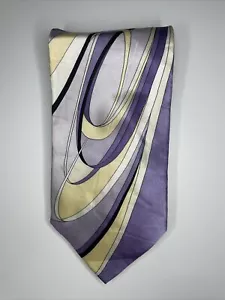 Stacy Adams Tie / Muticolor Geometric / All Silk / L-57in & W-4in - Picture 1 of 4