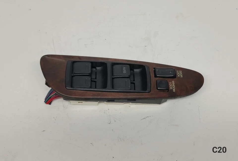 1993-1997 LEXUS GS300 LEFT DRIVER MASTER POWER WINDOW SWITCH OEM - Image 1 of 4