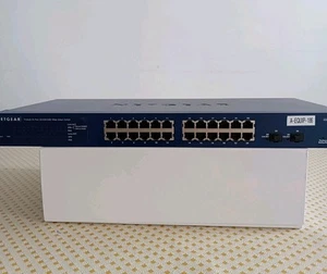 Netgear Prosafe GS724T V3H1, 24 Port Gigabit Smart Switch - Bild 1 von 6