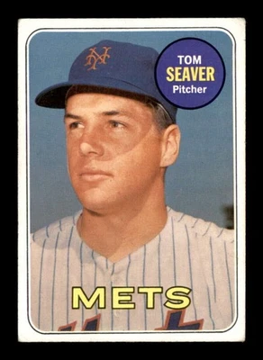 Tom Seaver 1969 Topps #480 en muy buena condición X3545343 Foto 1 de 3