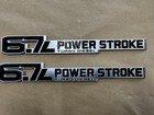 2024-2026 Ford F-250 F-350 Super Duty 6.7 Powerstroke Diesel RH LH Door Emblems Ford F-350