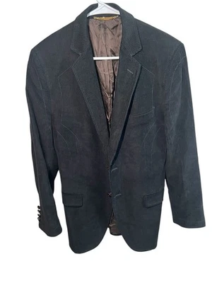 DOLCE & GABBANA бархата на заказ Куртка Пальто мужской черный хлопок б/у Италия сделано - Изображение 1 из 4