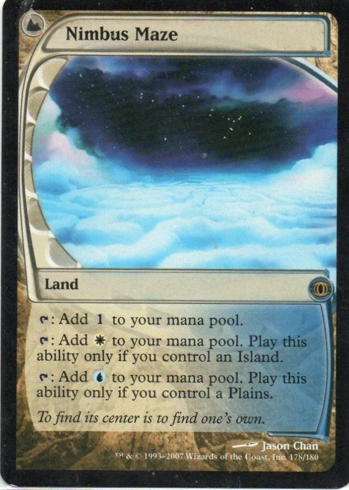 MTG: Future Sight: Nimbus Maze: Heavily Played Condition (Corner Crease) - Image 1 of 1
