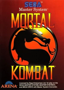Mortal Kombat Sega Master System Box Art 2"X3" Pin Button Badge - Picture 1 of 1