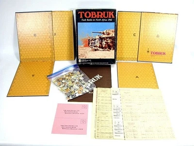 Tobruk AH Avalon Hill Bookcase Game 1975 Punched - Image 1 of 4