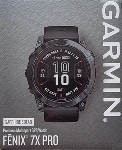 Garmin Fenix 7X PRO Sapphire Solar Premium Multisport GPS Watch - Picture 1 of 2