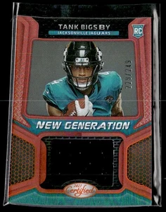 L63,126- 2023 Certified New Generation Jersey Mirror Orange #24 Tank Bigsby /249 - Picture 1 of 2