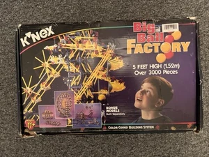 K'NEX Big Ball Factory Builders Challenge Set 63045 Vintage, 3000+ Pieces - Picture 1 of 1