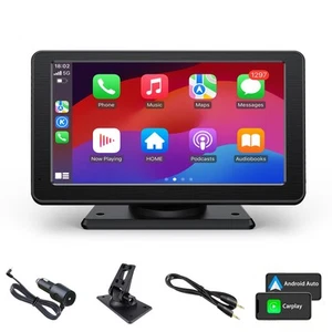 Wireless Carplay Screen for Car with Wireless Android Auto, 7-inch HD Portabl... - Picture 1 of 7