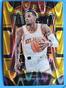 2023-24 Select Gold Refractor Holo SSP 10/10 Dejounte Murray Pelicans Mezzanine - Picture 1 of 3