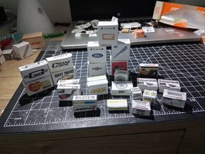 Lot # 75 25 Auto Products Boxes  In 1:24-25 Scale For Gararage Dioramas - Picture 1 of 17