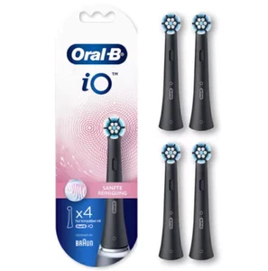 4x Testine Oral-B iO Gentle Nere Ricambi Originali | Compatibili iO Series 4 pz - Foto 1 di 3