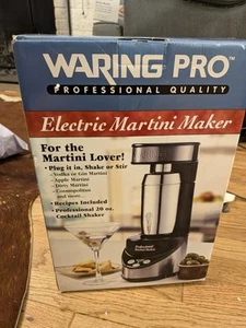 Waring Pro Professional Electric Martini Maker - New Open Box Model WM007 - Picture 1 of 3