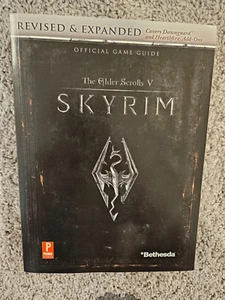 Skyrim Strategieführer überarbeitetes erweitertes Dawnguard Hearthfire Bethesda Poster - Bild 1 von 2