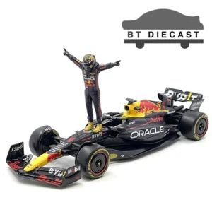 BBURAGO F 1 RED BULL RB19 2023 1/24 with MAX FIGURE #1 MAX VERSTAPPEN 28036 MV - Picture 1 of 2
