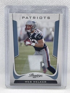 2011 Panini Prestige Wes Welker Prime Patch Spiel getragen - Bild 1 von 1