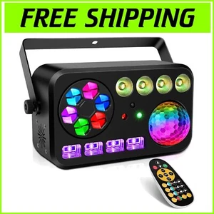 100W 5-in-1 DJ Stage Lights with DMX & Sound Activation for Stunning Events - Picture 1 of 9