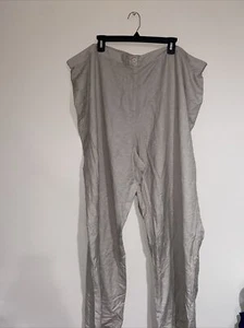 Simply Be Plus Stone Wide Leg Pants Zip Closure Linen Blend Slacks Sz 24 - Picture 1 of 8