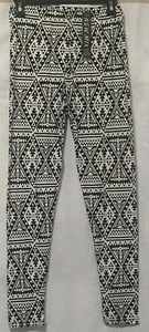 Women's Leggings White/Black Multi Color New Mix Size :One Size NWT - Picture 1 of 4