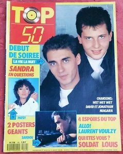 MAGAZINE TOP 50 149 SANS POSTER SANDRA CRETU DEBUT DE SOIRÉE NIAGARA L.VOULZY 89 - Picture 1 of 4