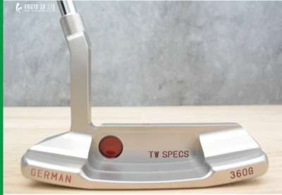 Used BYRON DESIGN GERMAN S.S. 360G RED TW Spec Putter 34 inch - Image 1 of 4