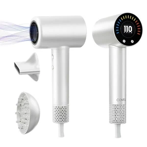 CONFU Haartrockner, 110000 U/min schnelltrocknender Föhn mit Magnetdiffusor - Bild 1 von 7