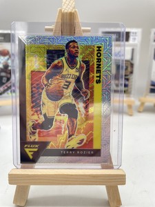 2020-21 Panini Flux Basketball Terry Rozier Silver Mojo  Card #21 Hornets
