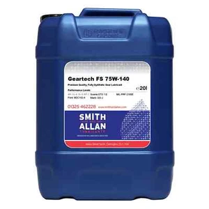 75W-140 Fully Synthetic FS Gear Differential Oil API GL-4 GL-5 Ford M2C192-A 20L - Picture 1 of 1