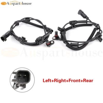 2x Front Rear RH & LH ABS Speed Sensor Fits 09-12 Ford F-550 Super Duty ALS2221 - Image 1 of 4