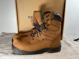 Red Wing 2244 King Toe Men's Size 10 H Brown Leather Safety Toe Boots —-*13* - Picture 1 of 8