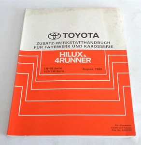 Manual de Taller Toyota Hilux / 4 Runner Suspensión Carrocería Stand 08/1990 - Imagen 1 de 1