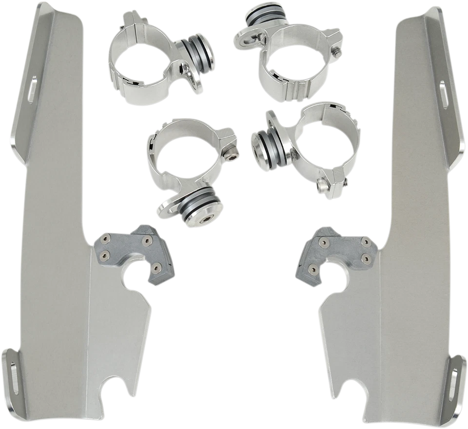 Memphis Shades Trigger Lock Windshield Mount Kit 1973-2020 Harley Dyna Sportster - Image 1 of 1