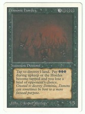 Demonic Hordes/Demonic Hordes-Unlimited Edition-English (Near-Mint)