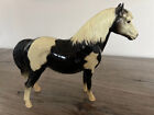 Vintage Breyer #21 Black White Glossy Pinto Shetland Pony