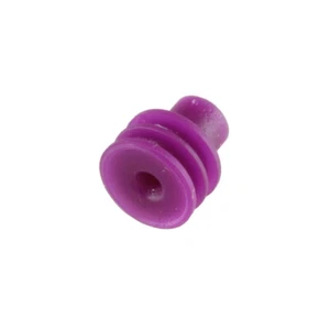 LOT / PACK OF 100 PURPLE 22-20 Ga. Purple Weather-Pack Grommet Seals 7MM od - Picture 1 of 1