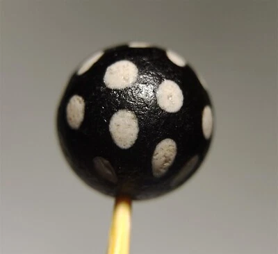 Antiguo tibetano antiguo chung dzi cuentas amuleto real pyu estrella colgante de oración del Himalaya Foto 1 de 4