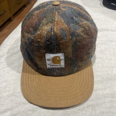 Boné de beisebol vintage Carhartt Snapback asteca caminhoneiro coleção sudoeste EUA - Imagem 1 de 4