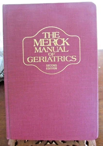 MERCK MANUAL OF GERIATRICS 2nd Ed. by William B. Abrams - HC Merck & Co. 1995 - Picture 1 of 5