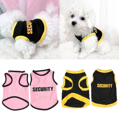 Small Dog Puppy Clothes Male Pet Funny Shirt Boy Pup Vest for Chihuahua Yorkie// - Image 1 of 4