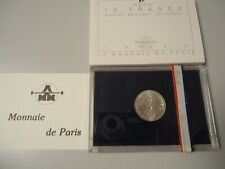 FRANKREICH 1985 - 10 Francs in Silber, stgl. im Etui - VICTOR HUGO