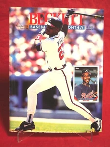 Beckett Baseball Card Book Magazine Fred McGriff 1993 November Issue #104 - Imagen 1 de 1