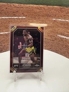 2024 Topps Chrome UFC - Jailton Almeida #86 Magenta Refractor - Picture 1 of 2