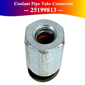 Turbocharger Feed Return Coolant Pipe Tube Connector 25199813 pour Vauxhall - Picture 1 of 10