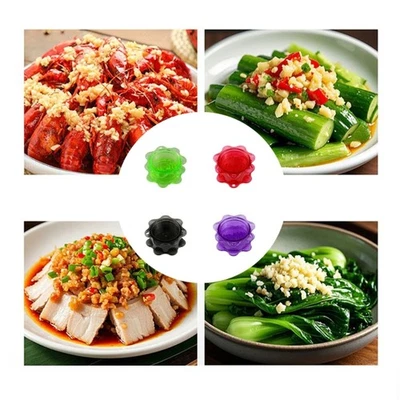 Garlic Press Hand Rotary Grinder Detachable Design For Freshness Garlic Pastes - Image 1 of 4