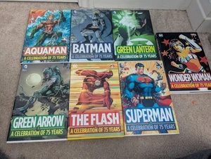 Superman, Batman, Flash - A Celebration of 75 Years Hardcover Graphic Novel Of 7 - Picture 1 of 5