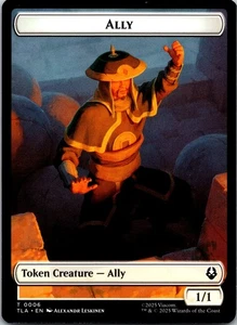 Ally (0006) // Pista (0017) Ficha de Doble Cara T Avatar: The Last Airbender 6 // - Imagen 1 de 2