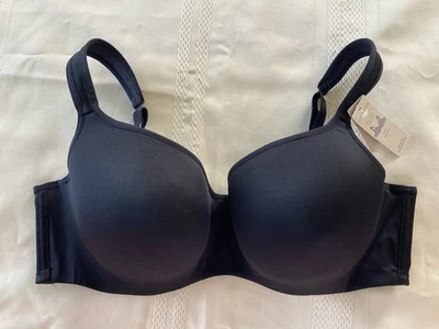 Nuevo con etiquetas Lane Bryant Cacique 42D Balconette Negro Solución Diaria Soporte Sexy Foto 1 de 4
